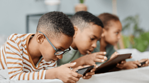 Image showcasing Digital Well-Being: Managing Screen Time for Children with ADHD